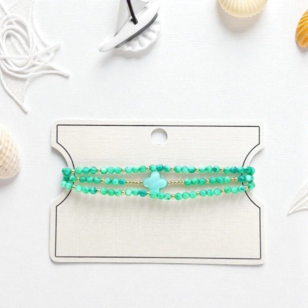 Dreifach-Armband "Meereszauber"