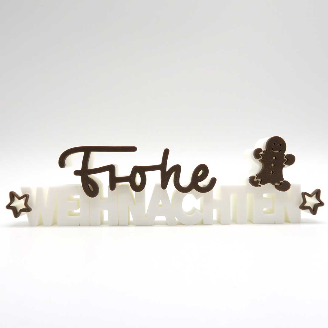 Frohe Weihnachten Deko