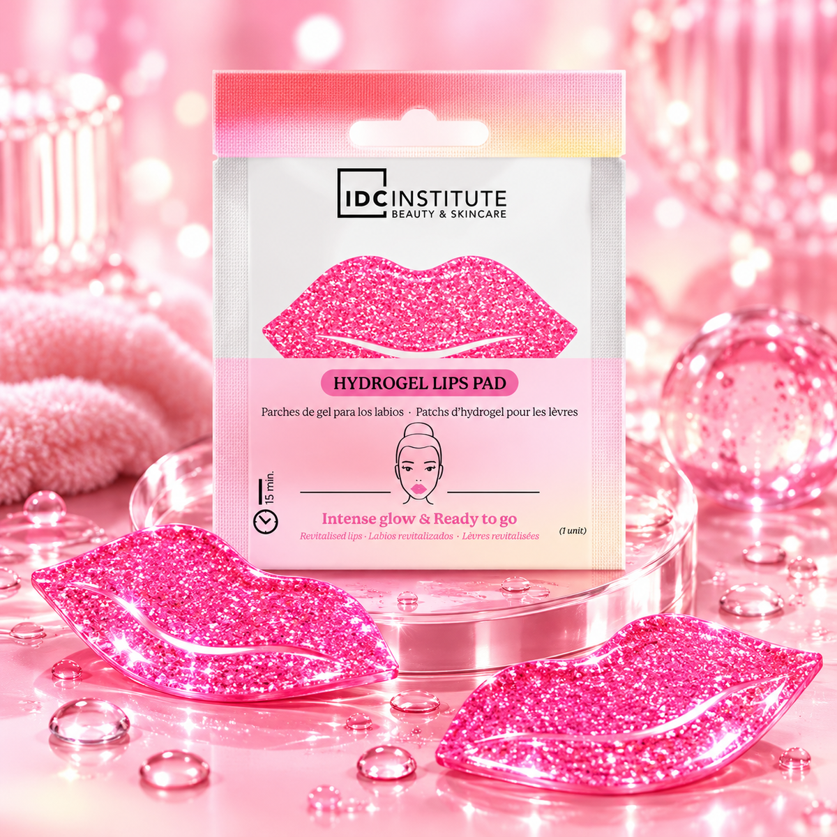 Lip Pads 💖 – Glitzernde Lippenmaske in 3 Varianten