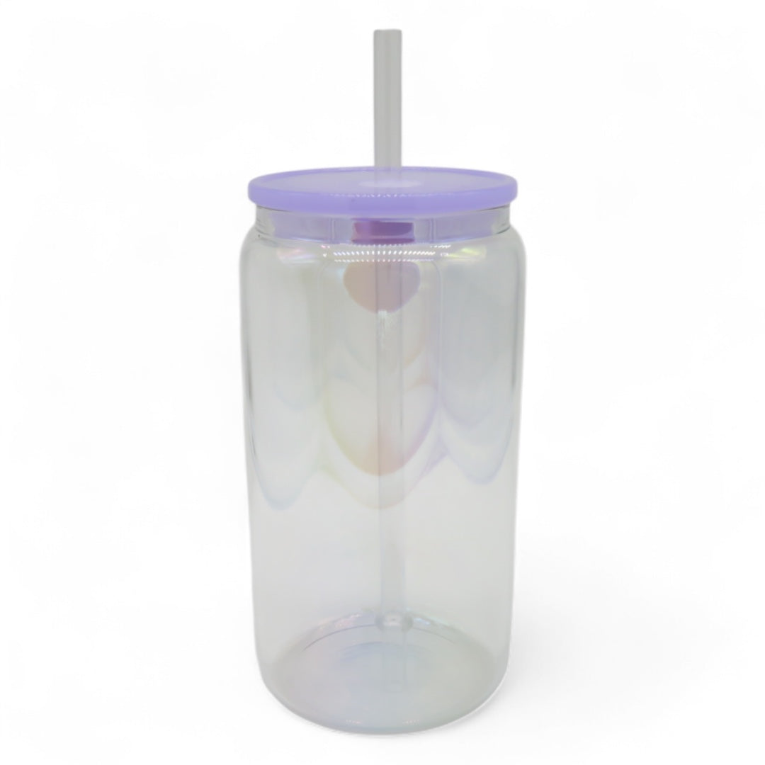 Trinkglas Rainbow Lila