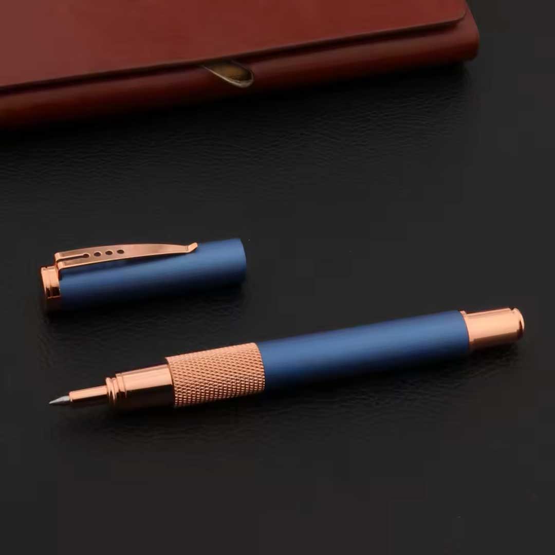 Kugelschreiber „Finesse“ blau – gravierbar