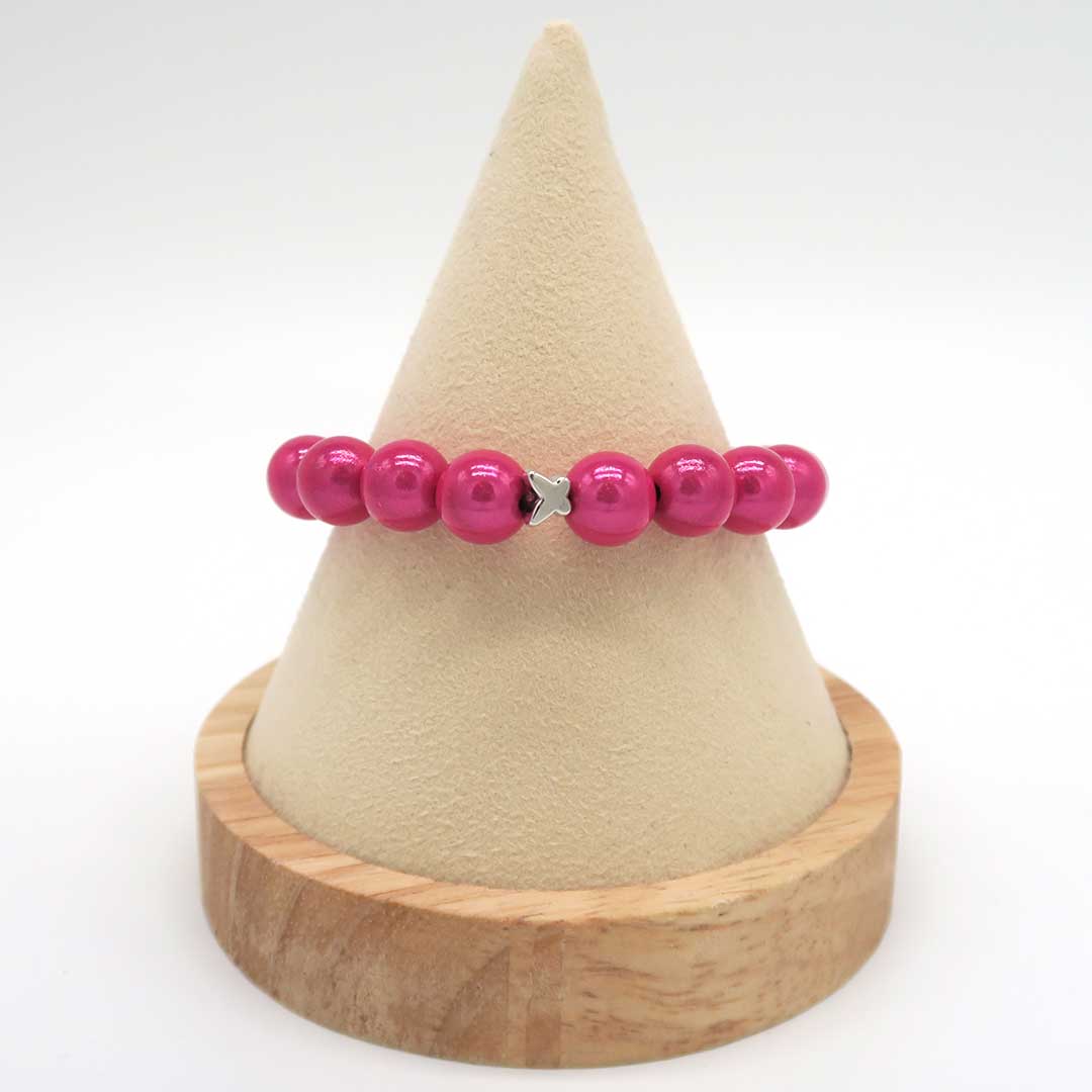 Magic Pearl Armband Pink