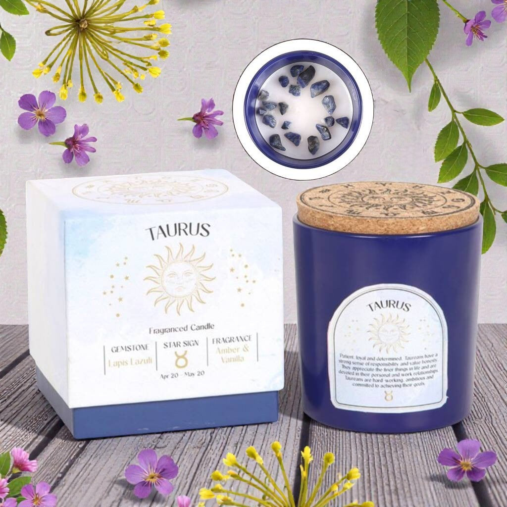Sternzeichenkerze „Stier“ – Genuss, Ruhe & ein Hauch Luxus