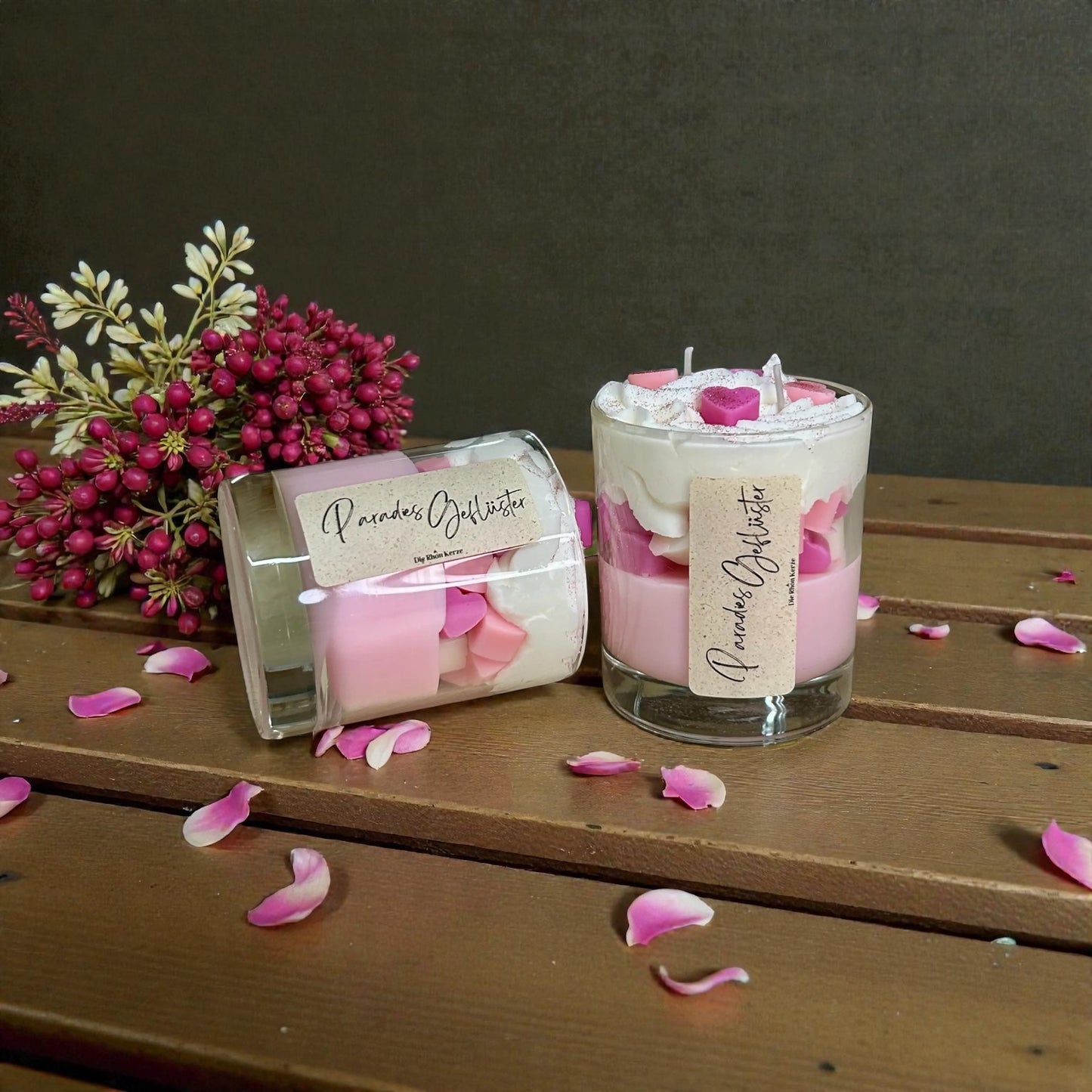 Duftkerze „Paradies-Geflüster“