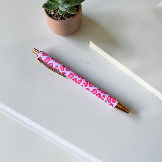 Leo Love Kugelschreiber flieder/pink