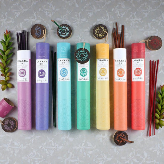 Chakra-Räucherstäbchen – Finde dein Gleichgewicht