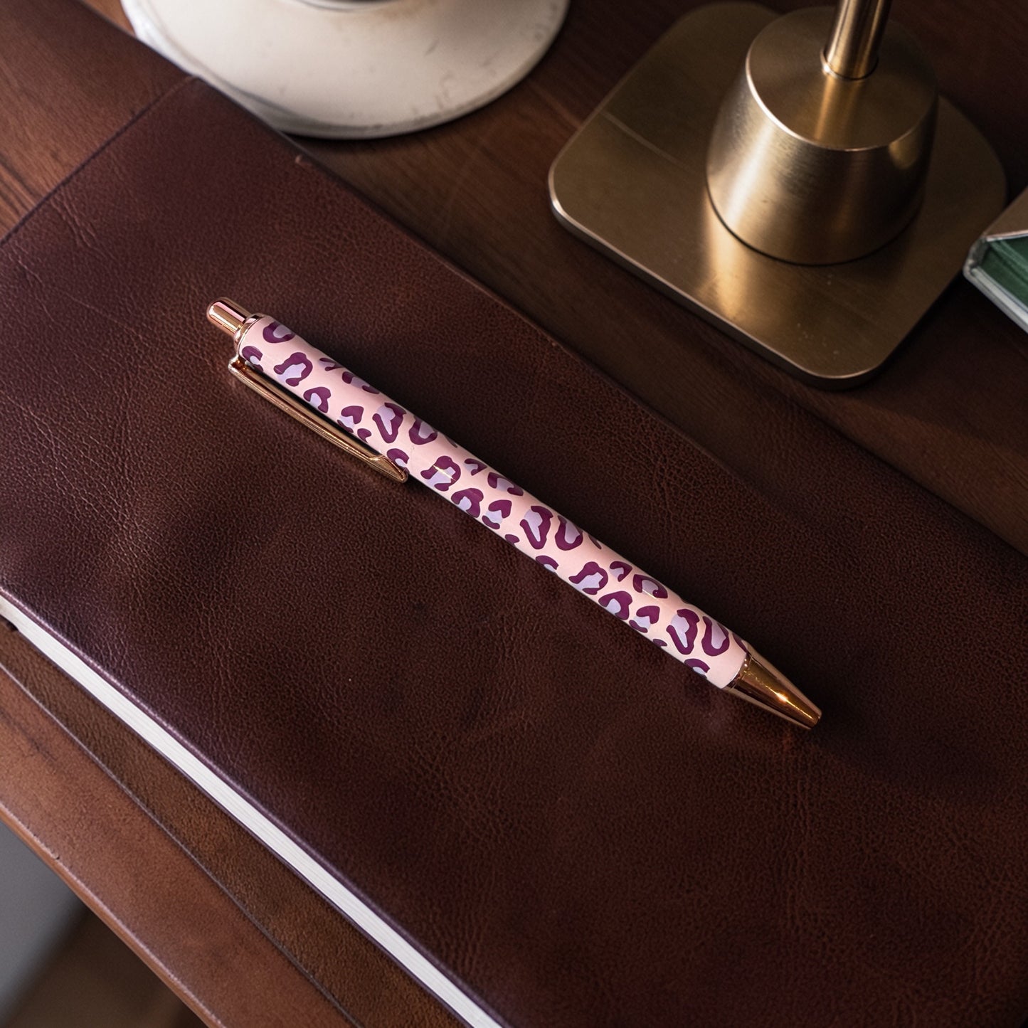 Leo Love Kugelschreiber rosa/flieder