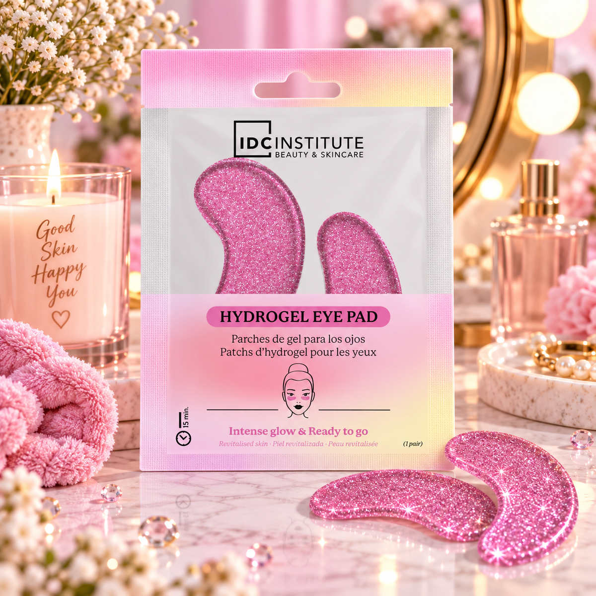 Augenpads - Glitzer für müde Äuglein