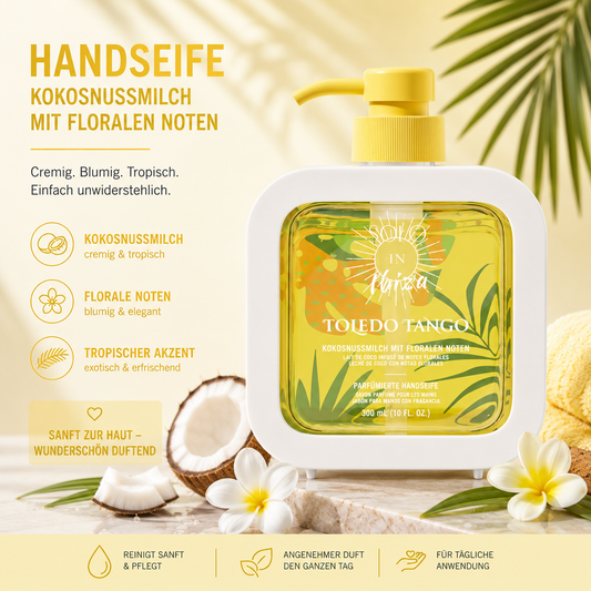 Toledo Tango Handseife – Kokosnussmilch & florale Noten