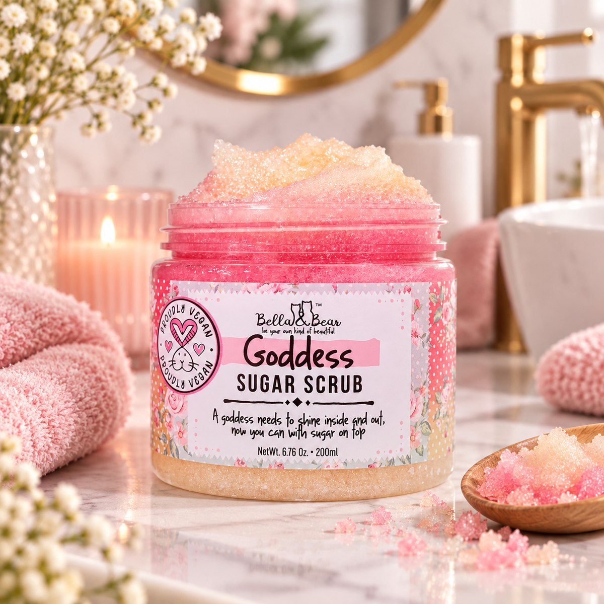 Goddess Body Scrub – Zuckerpeeling