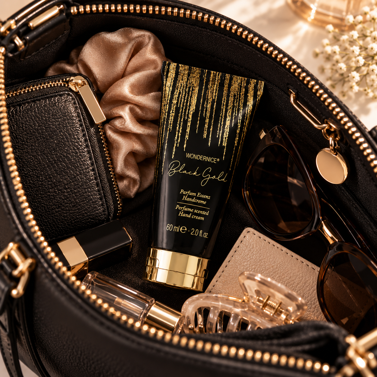Parfum Handcreme – Pflege mit Glamour-Faktor (Black-Edition)