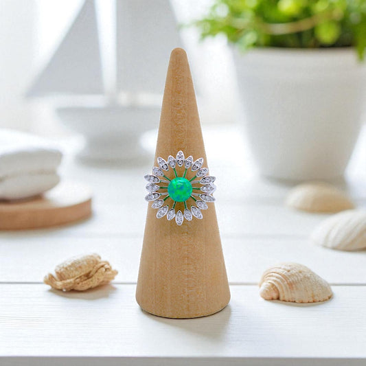 Dandelion Ring (ohne Perle)
