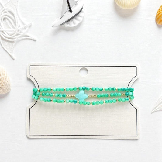 Dreifach-Armband "Meereszauber"