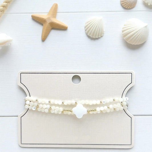 Dreifach-Armband "Pure White"