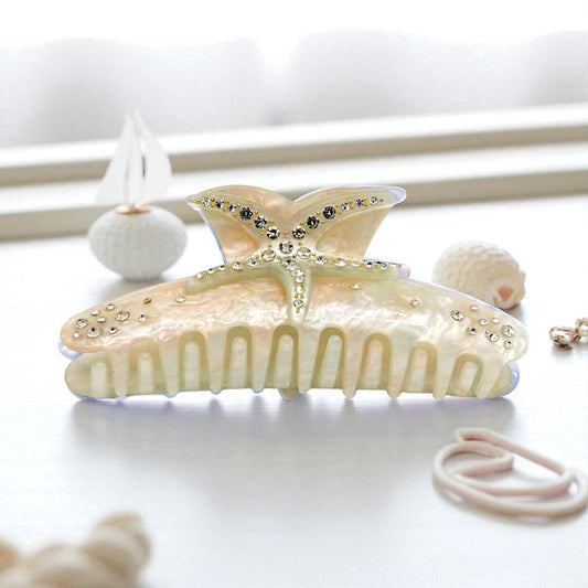 Haarklammer Seashell