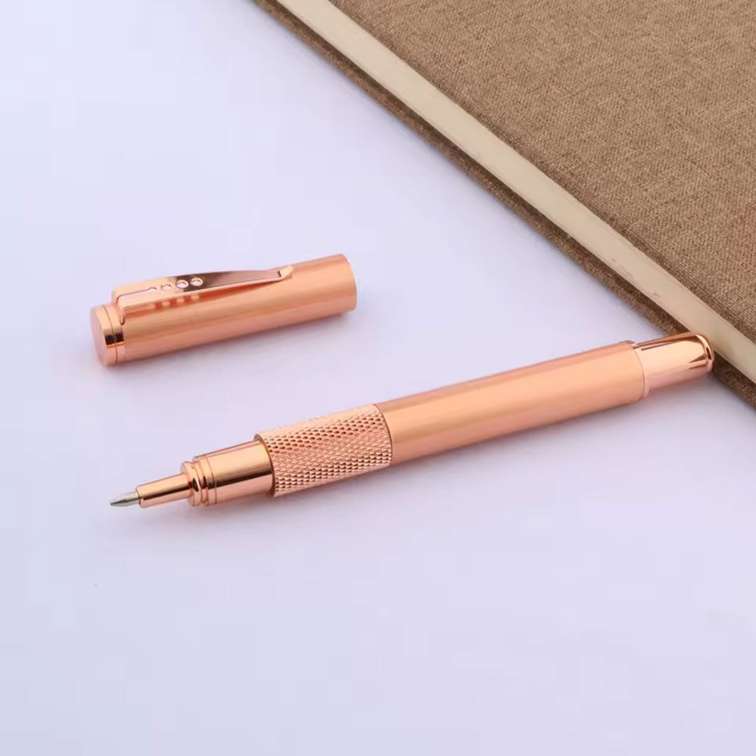 Kugelschreiber „Finesse“ rose –  gravierbar