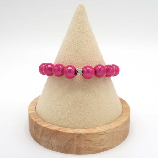 Magic Pearl Armband Pink
