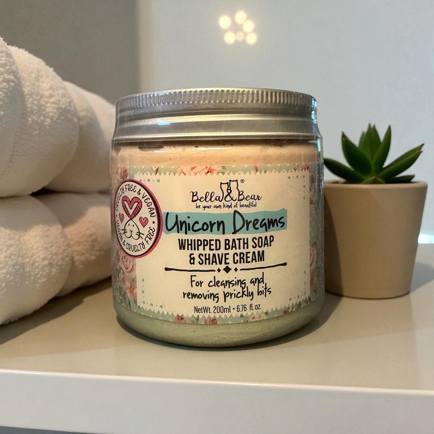 Unicorn Dreams – Whipped Bath Soap & Shave Cream