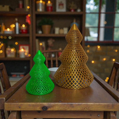 Deko-Weihnachtsbäume – mit magischem Lichterspiel