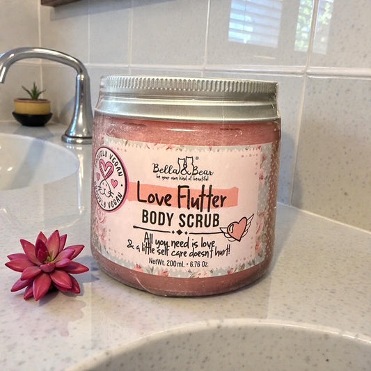 Love Flutter Body Scrub – Zuckerpeeling