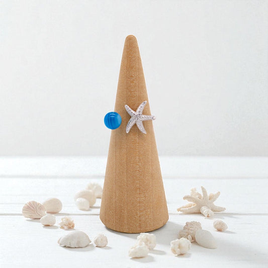 Starfish Ring (ohne Perle)