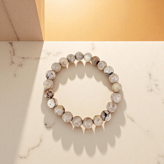 Naturstein-Armband Crazy Lace Achat