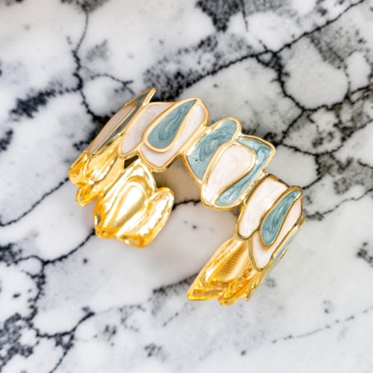 Ocean Bloom Armband (Gold)