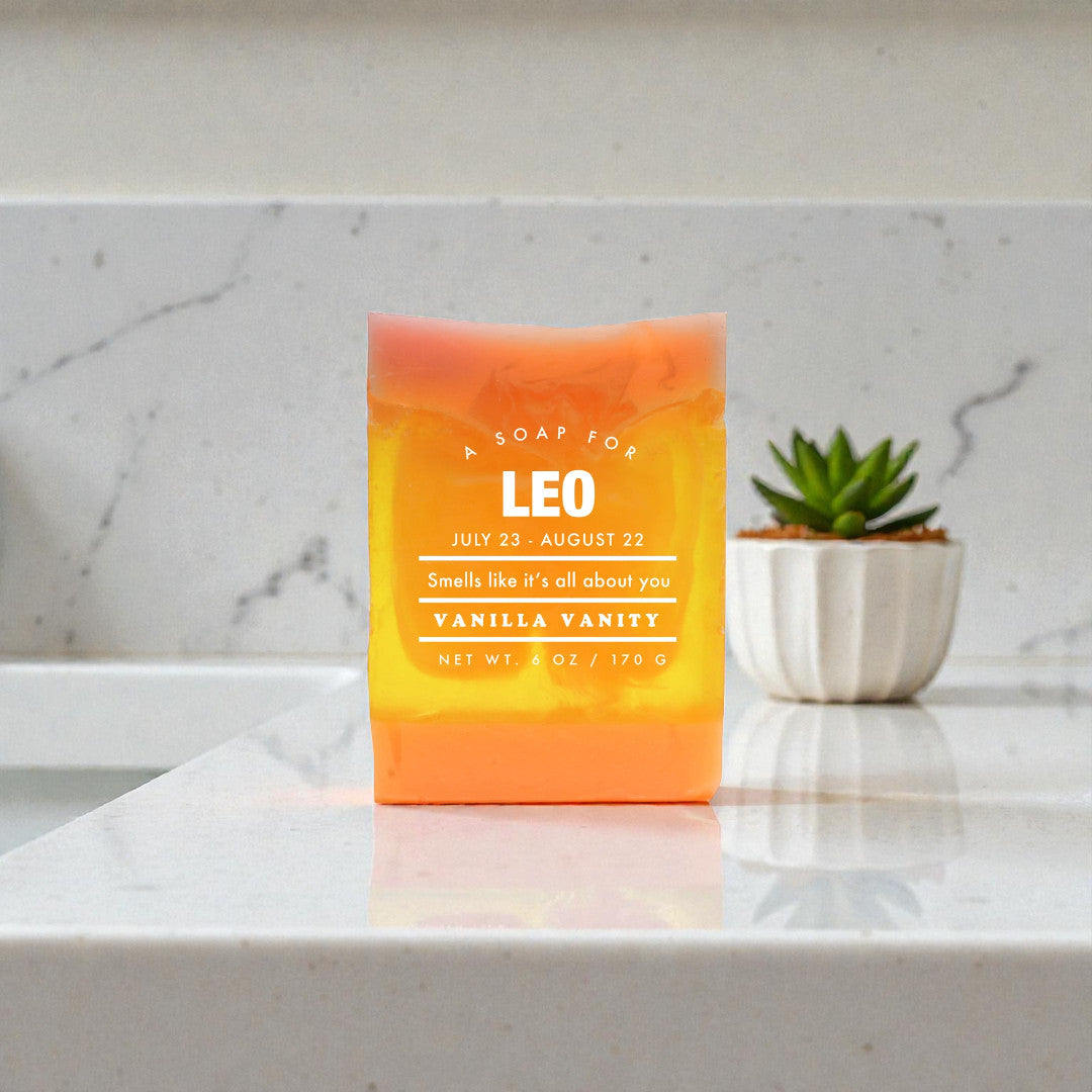 Seife für Löwe (Leo) – Vanille-Glamour