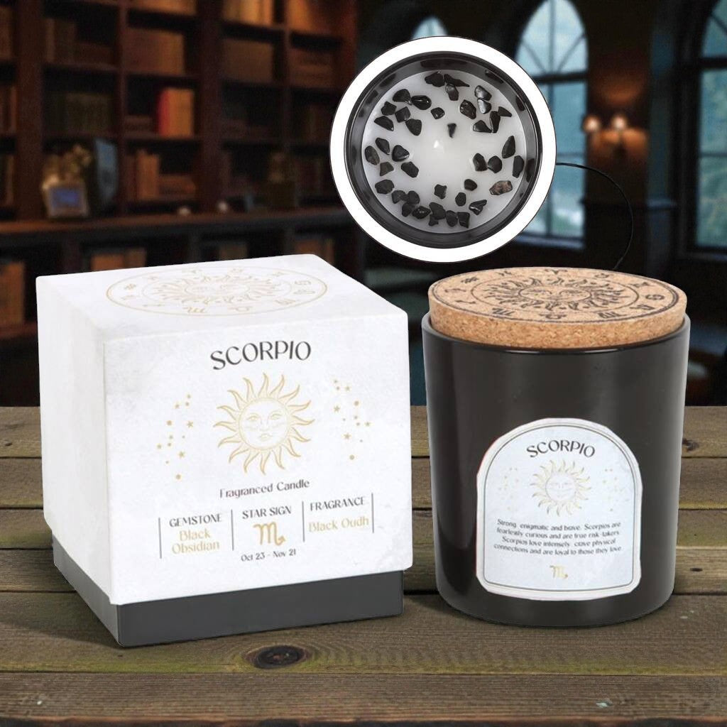 Sternzeichenkerze „Skorpion“ – Tiefgang zum Anzünden