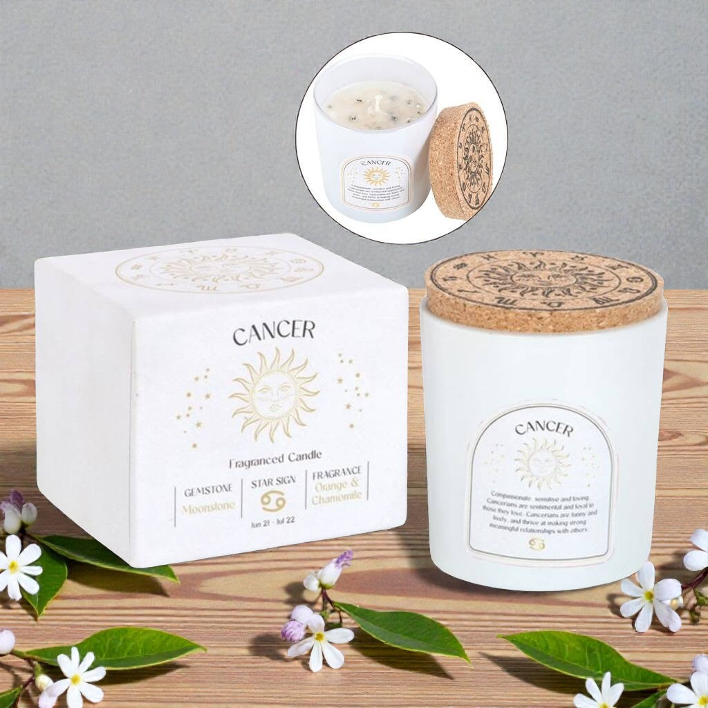 Sternzeichenkerze „Krebs“ – Geborgenheit zum Anzünden