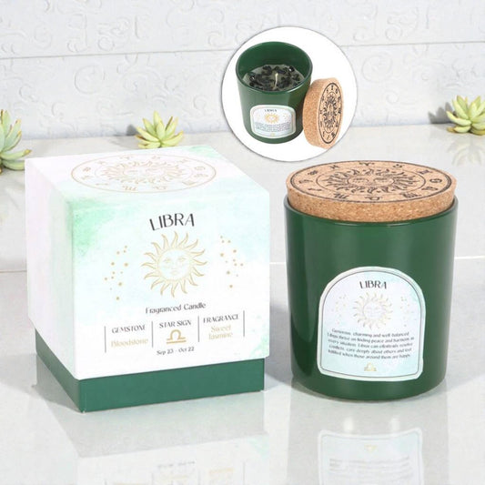 Sternzeichenkerze „Waage“ – Balance zum Anzünden